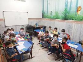 مدرسه بهان، عکس از کلاس های آمادگی پیش از مهر دبستان بهان منطقه5